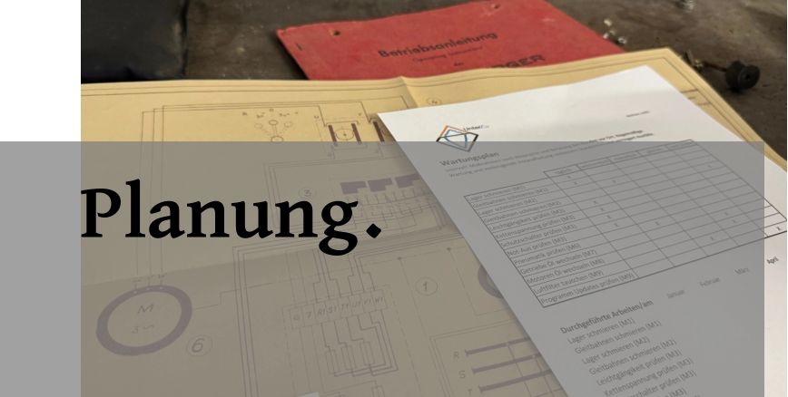 Planung.